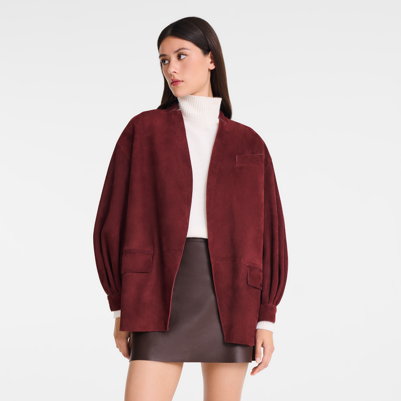 Longchamp Ready-to-wear Leather kimono jacket product image 5