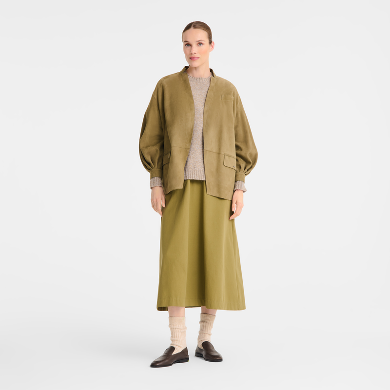 Longchamp Ready-to-wear Leather kimono jacket product image 8