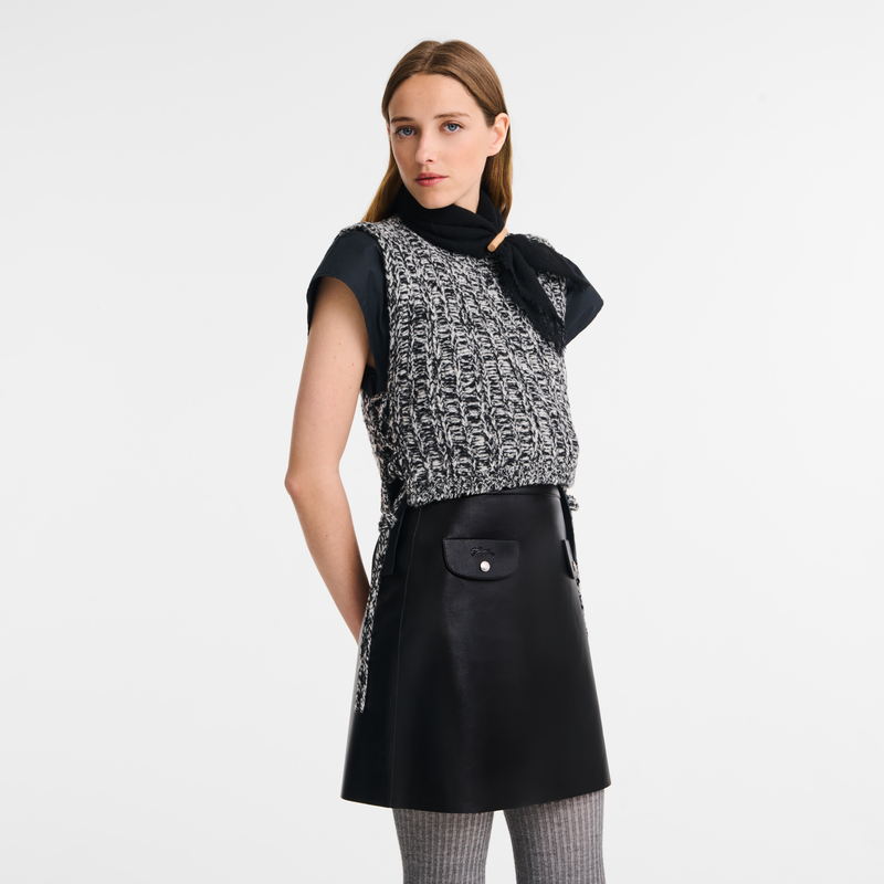 Longchamp Ready-to-wear Leather skirt product image 6