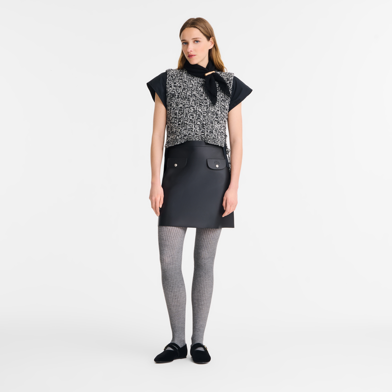 Longchamp Ready-to-wear Leather skirt product image 4